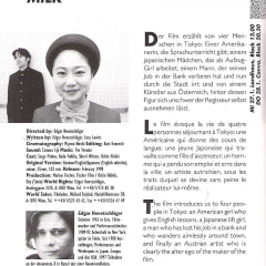34th solothurner filmtage 26-31.1.1999